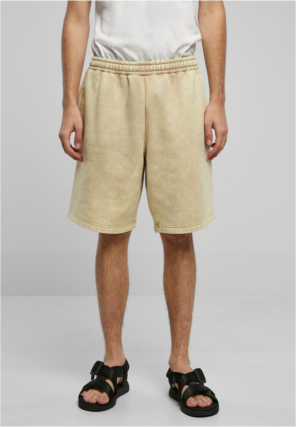 UC Men Union Beige Heavy Stone Washed Sweat Shorts