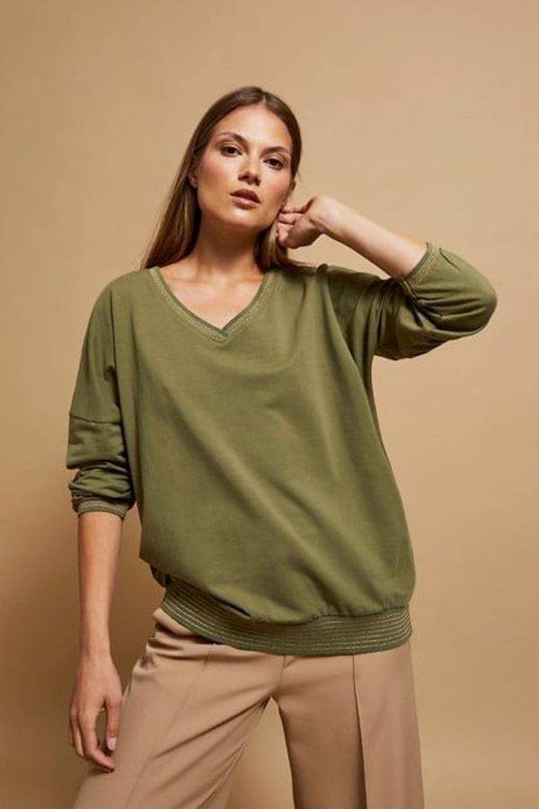 Moodo V-neck sweatshirt