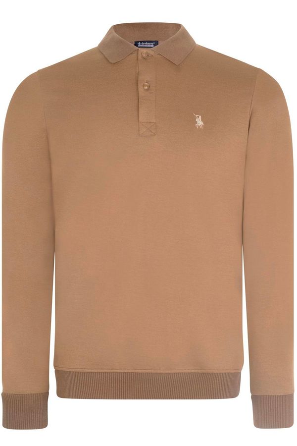 dewberry V4007 DEWBERRY MEN'S SWEATSHIRT-CAMEL