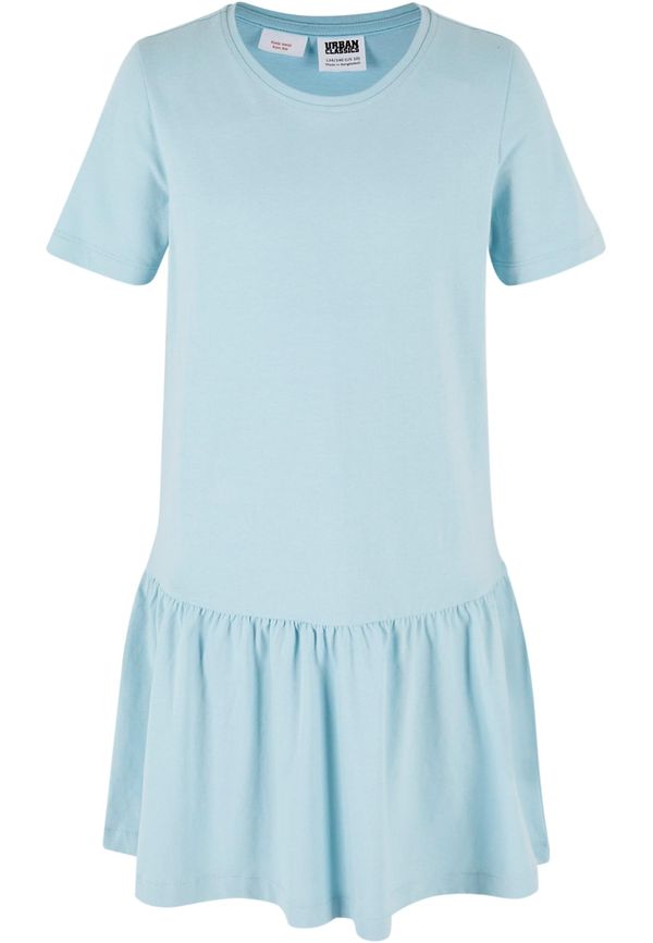 Urban Classics Kids Valance Tee Dress for Girls - Blue