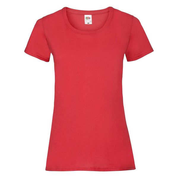 Fruit of the Loom Valueweight Fruit of the Loom Red T-shirt