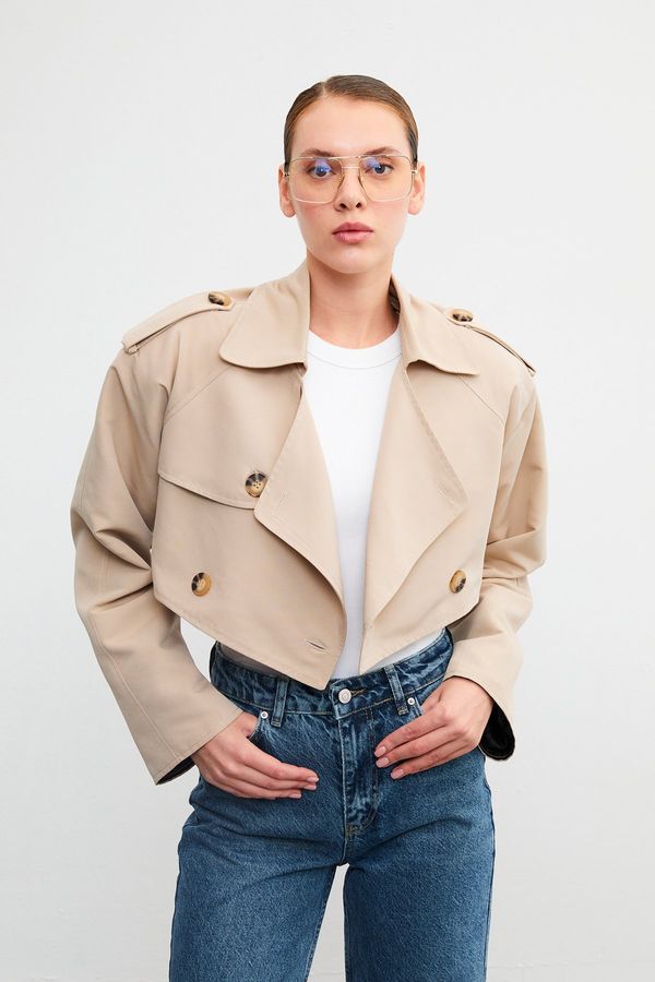 VATKALI VATKALI Oversize short trench coat