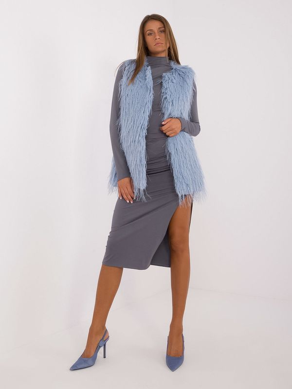 Wool Fashion Italia Vest-AT-KZ-2349-1.31P-Grey-Blue