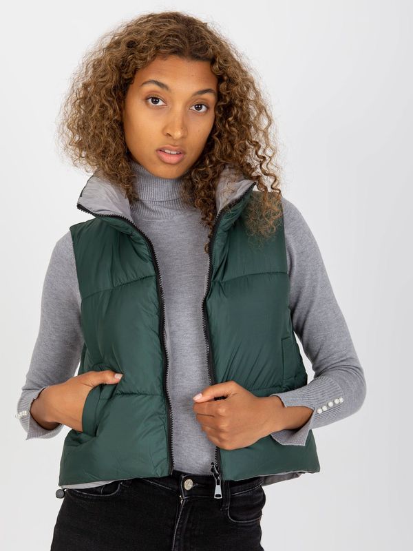 Honey Winter Vest-NM-KZ-D2-3836-33/-61.43P-dark green