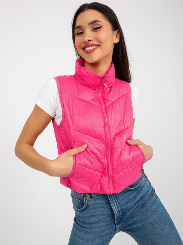 Z-Desing Jacket Style Vest-NM-KZ-H-908.46P-dark pink