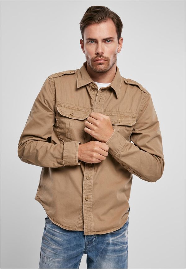 Brandit Vintage Camel Shirt