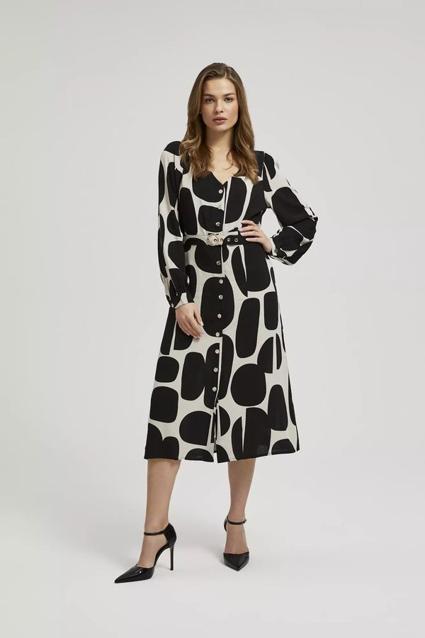 Moodo Viscose patterned dress