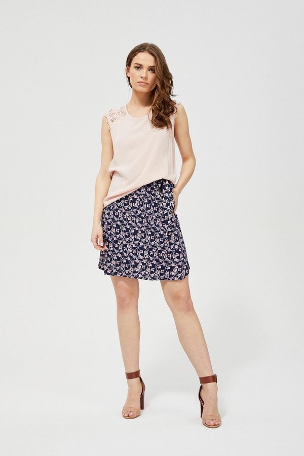 Moodo Viscose skirt with print