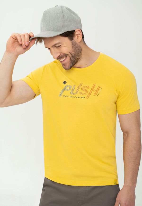 Volcano Volcano Man's T-shirt T-Push M02029-S23