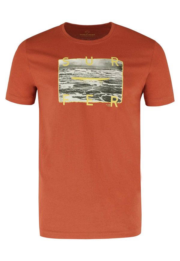 Volcano Volcano Man's T-shirt T-Surfis M02032-S23