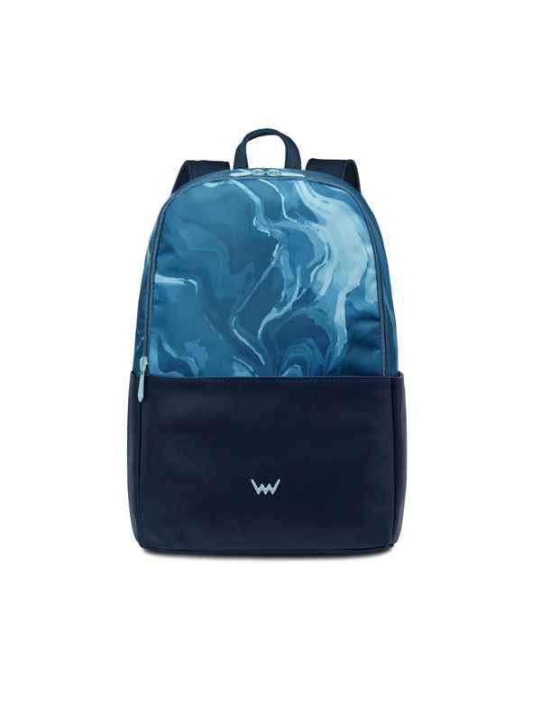 VUCH VUCH Zane Marble Blue Backpack