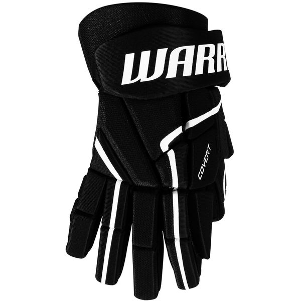 Warrior Warrior Covert QR5 40 Black Junior 12 inch hockey gloves