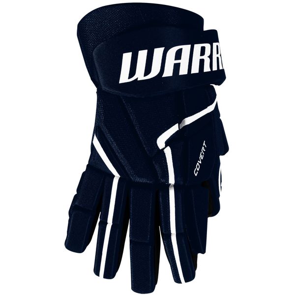 Warrior Warrior Covert QR5 40 Navy Junior 12 inch hockey gloves