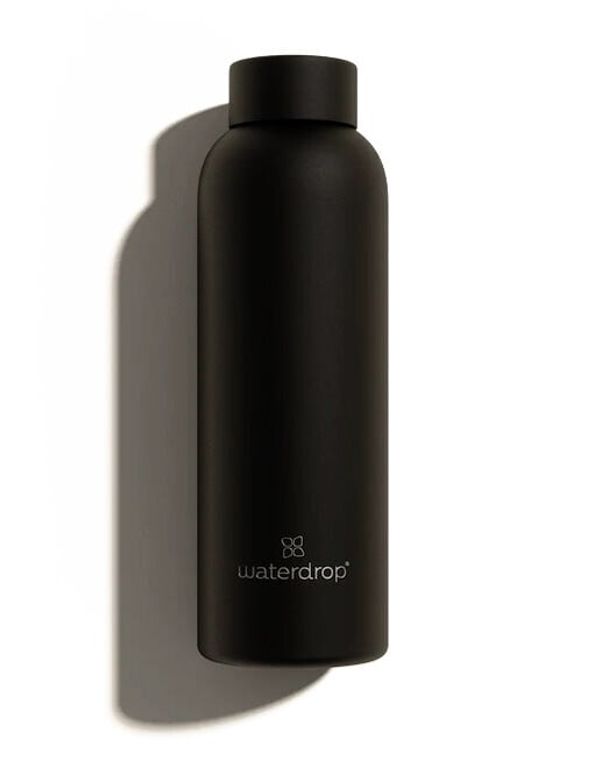 Waterdrop Waterdrop Bottle stainless steel black matt 600 ml