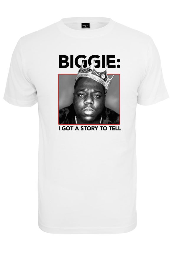 MT Men White Biggie Crown T-Shirt