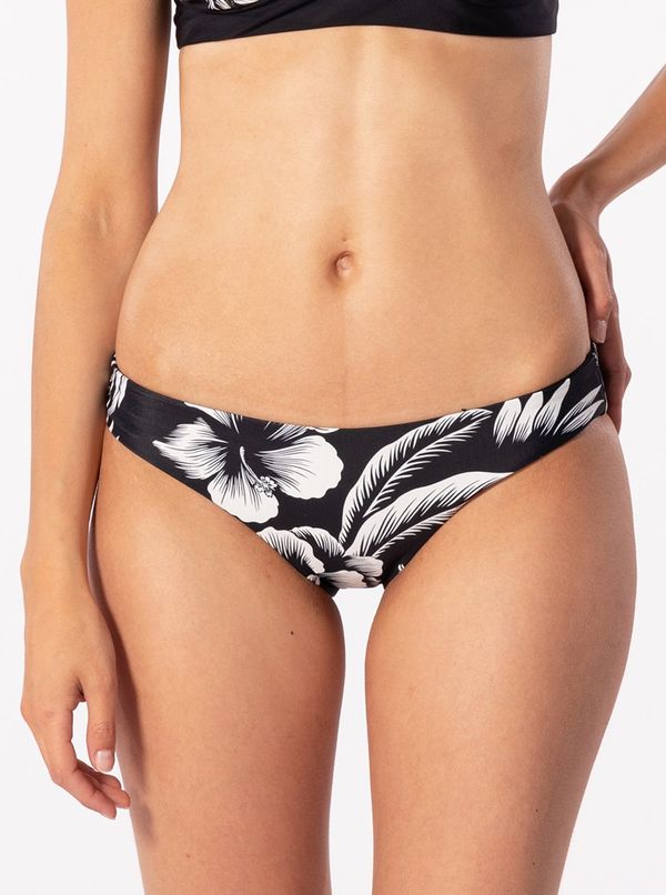 Rip Curl White-Black Women's Floral Bikini Bottom Rip Curl