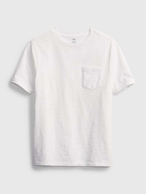 GAP White Boys' Polo Shirt GAPorganic cotton
