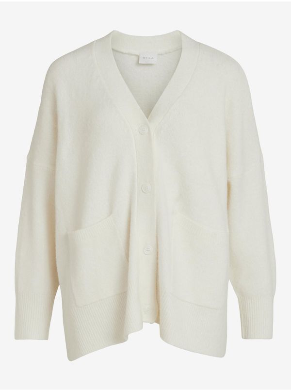 Vila White Cardigan VILA Flinka - Ladies