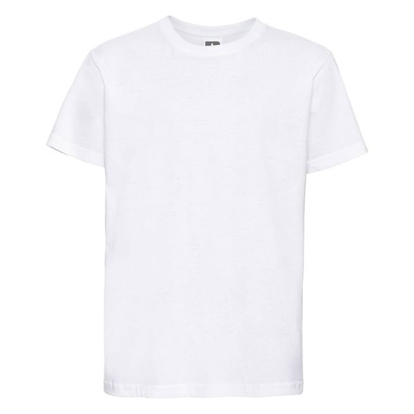 RUSSELL White Children's T-shirt Slim Fit Russell