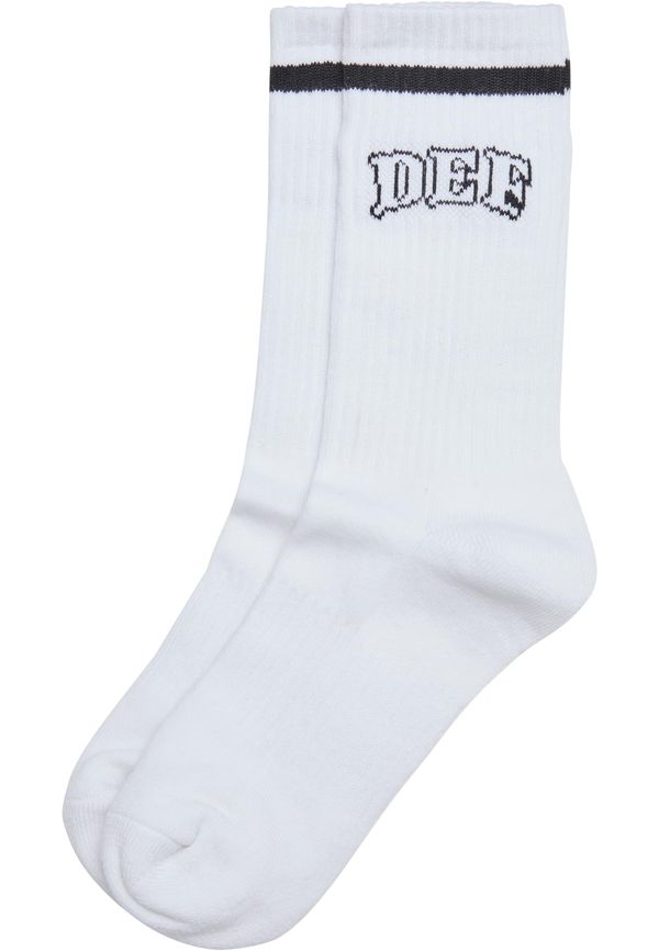 DEF White DEF College Socks