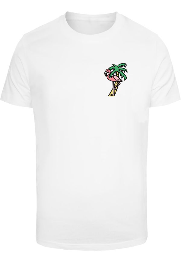 Mister Tee White Flamingo T-shirt