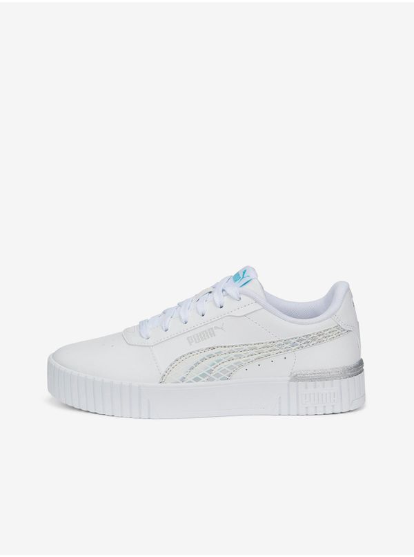 Puma White girls' sneakers Puma Carina 2.0 Mermaid - Women's