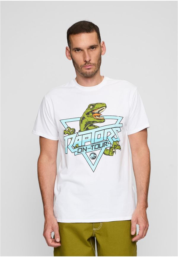 Merchcode White Jurassic Park Raptors T-shirt