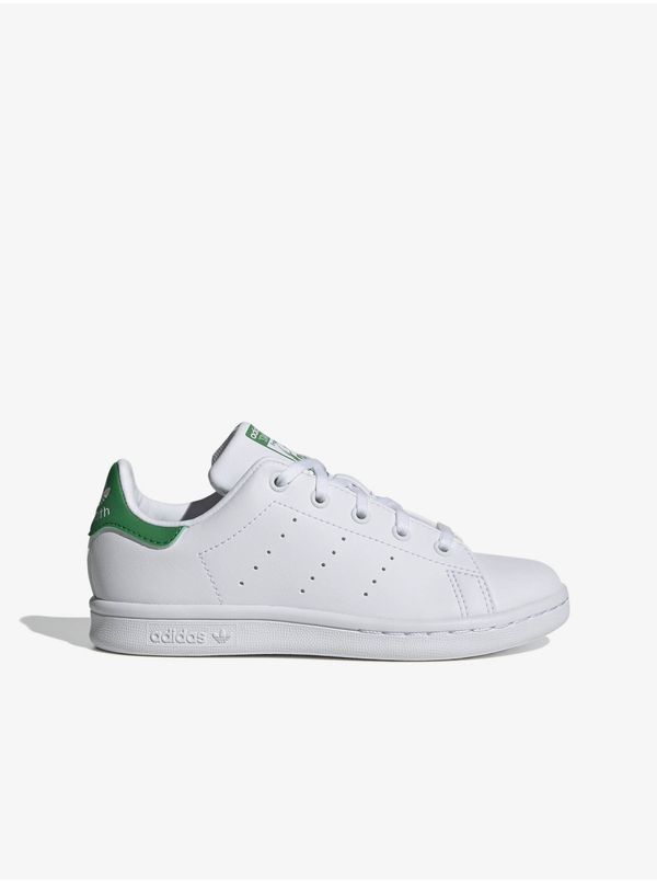 Adidas White Kids Sneakers adidas Originals Stan Smith C - Boys