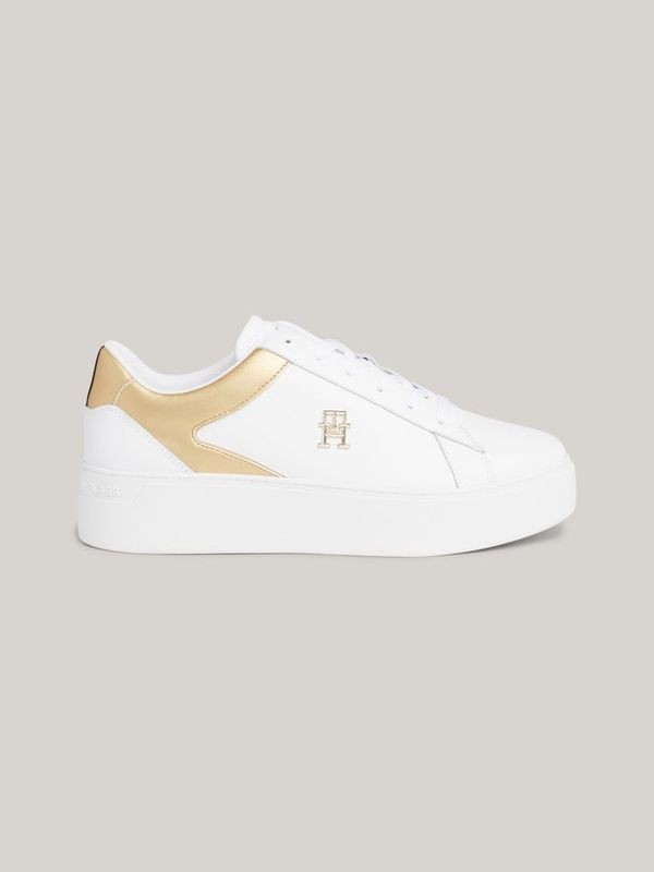 Tommy Hilfiger White leather women's sneakers Tommy Hilfiger