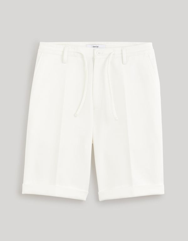 Celio White men's shorts Celio Doevanbm