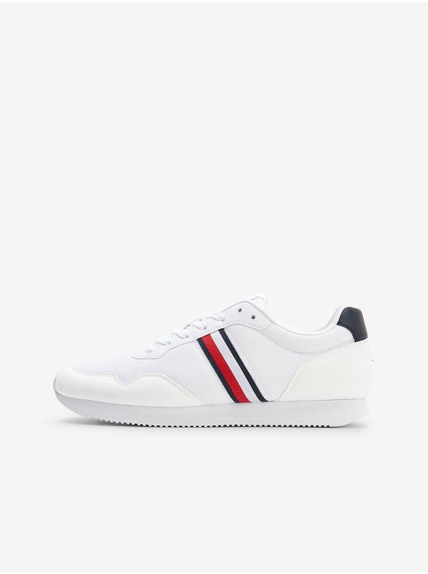 Tommy Hilfiger White Mens Sneakers Tommy Hilfiger Core Lo Runner - Men
