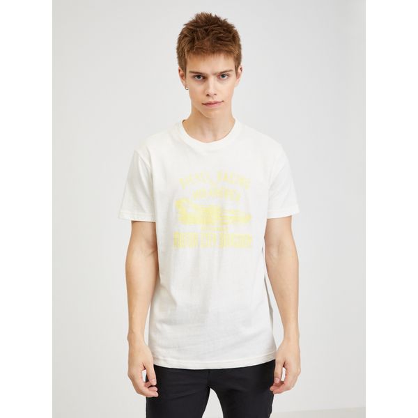 Diesel White Men's T-Shirt Diesel - Men