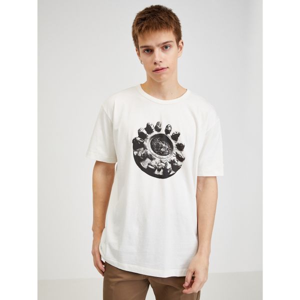 Diesel White Men's T-Shirt Diesel