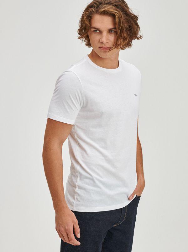 GAP White men's T-shirts with short sleeves, 3pcs GAP