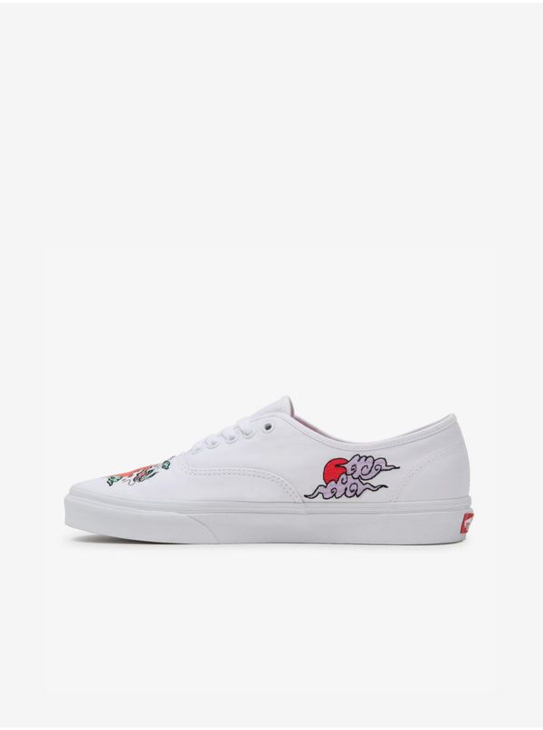 Vans White patterned sneakers VANS UA Authentic