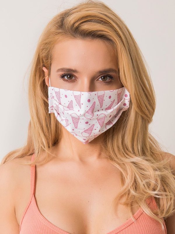 Fashionhunters White, reusable protective mask