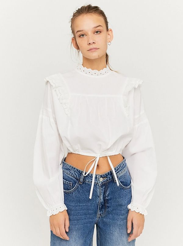 TALLY WEiJL White short blouse TALLY WEiJL - Women