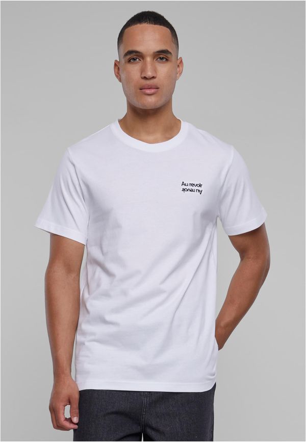 Mister Tee White T-shirt Au Revoir