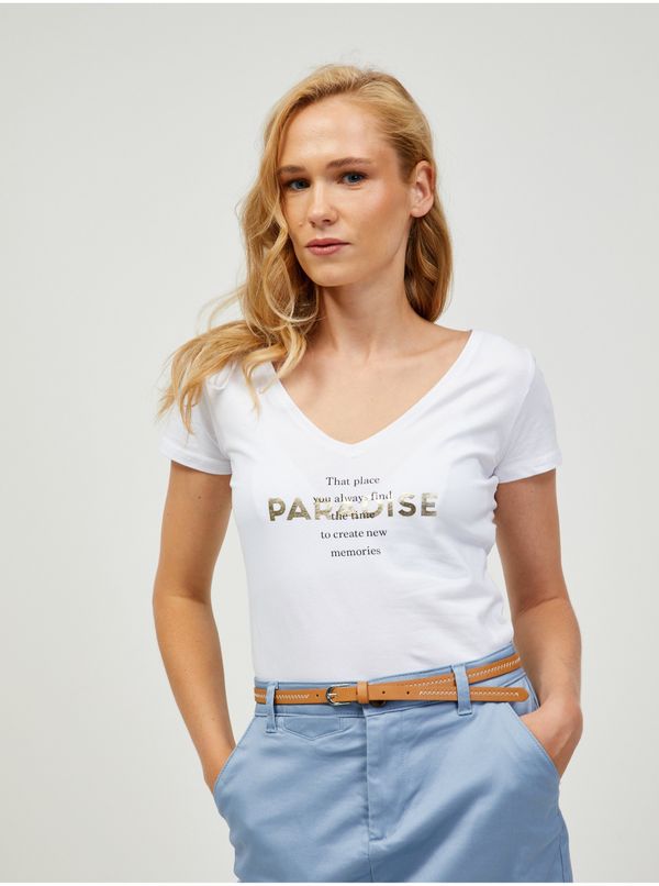 Orsay White T-shirt ORSAY