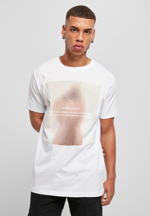 MT Men White T-shirt with sensitive content