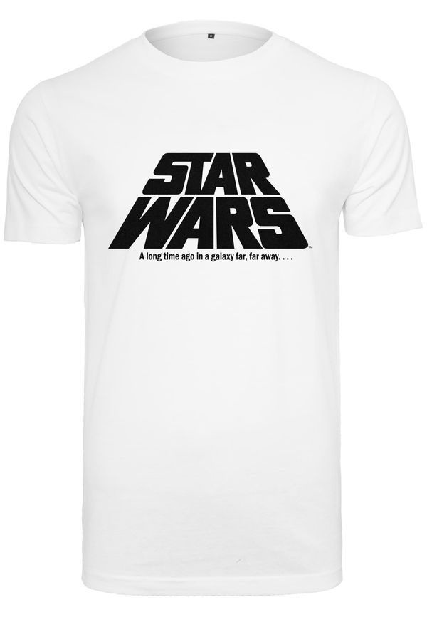 Merchcode White T-shirt with the original Star Wars logo
