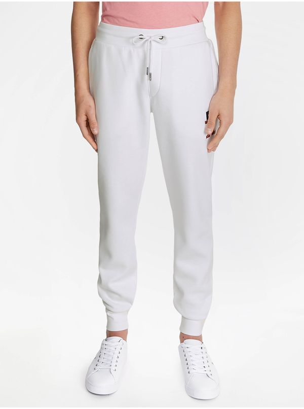 Tommy Hilfiger White Unisex Sweatpants Tommy Hilfiger - Men