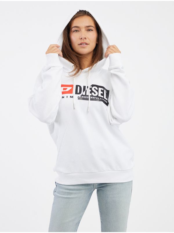 Diesel White Women's Diesel Hoodie - Women's