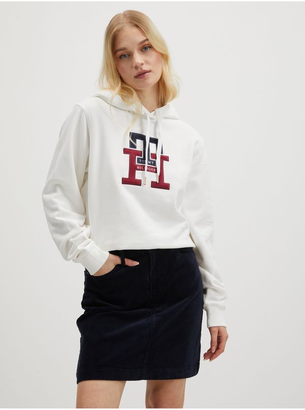 Tommy Hilfiger White Women's Hoodie Tommy Hilfiger - Women