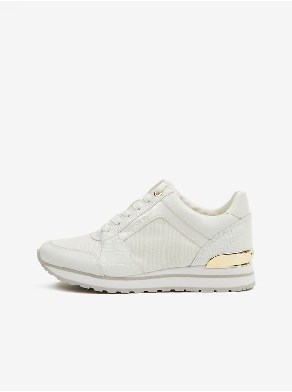 Michael Kors White women's leather sneakers Michael Kors Billie - Women's