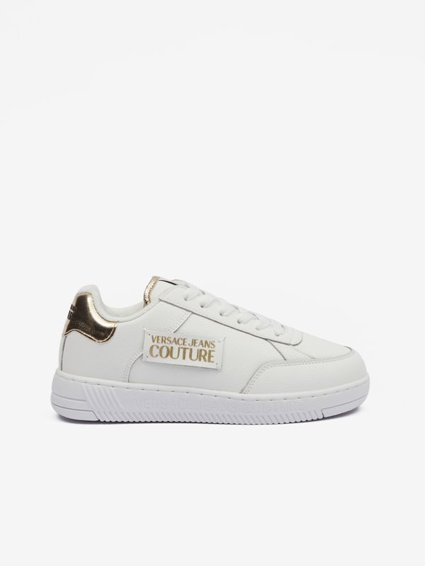 Versace Jeans Couture White women's leather sneakers Versace Jeans Couture Fondo Meyssa