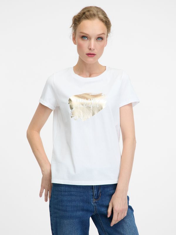 Orsay White women's short-sleeved T-shirt ORSAY - Women's