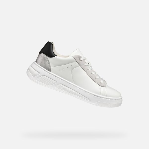 GEOX White women's sneakers Geox Ljuba - Women's