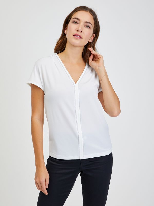 Orsay White women's T-shirt ORSAY