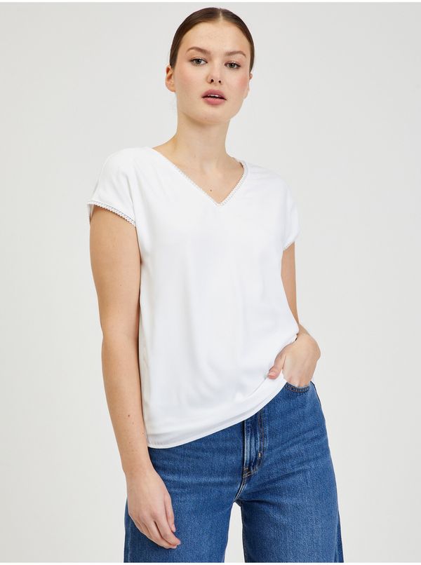 Orsay White Women's T-Shirt ORSAY - Women